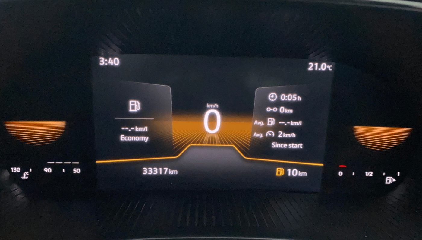 2022 Skoda SLAVIA STYLE 1.0L TSI MT, Petrol, Manual, 33,274 km, Odometer Image