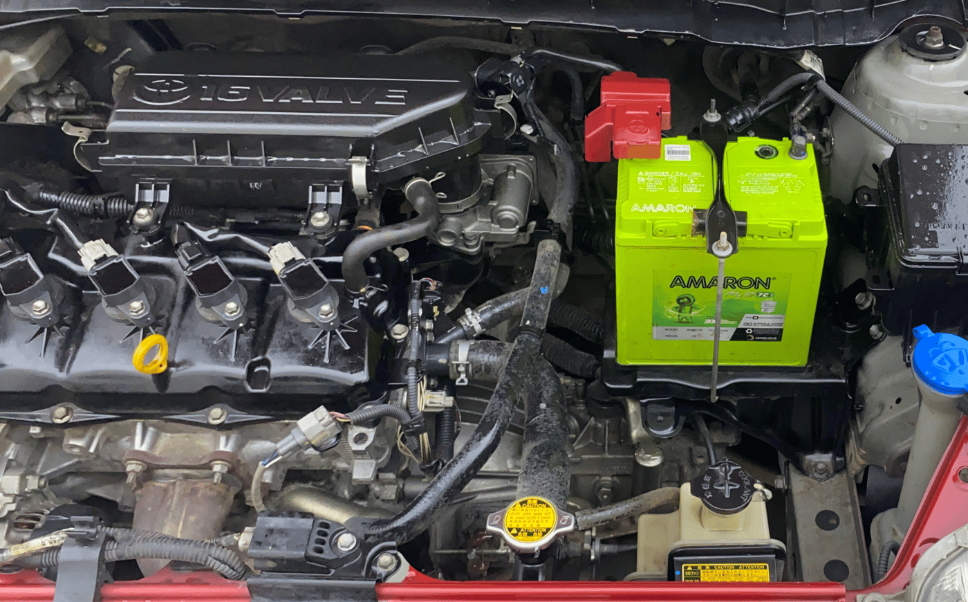 2013 Toyota Etios G, Petrol, Manual, 77,351 km, Engine View - Left