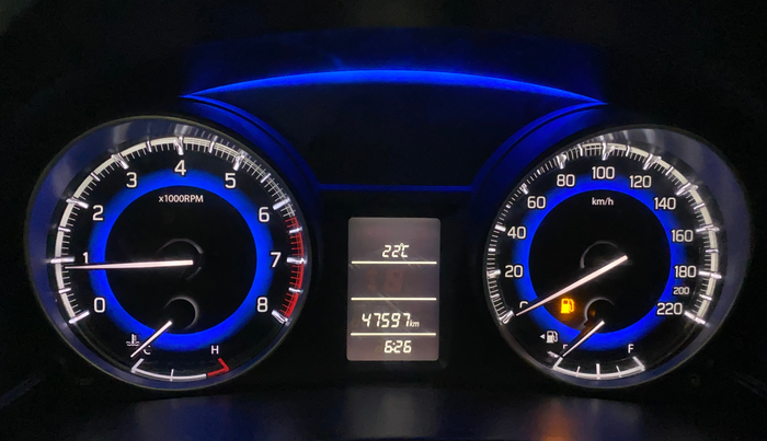 2016 Maruti Baleno DELTA PETROL 1.2, Petrol, Manual, 47,594 km, Odometer Image