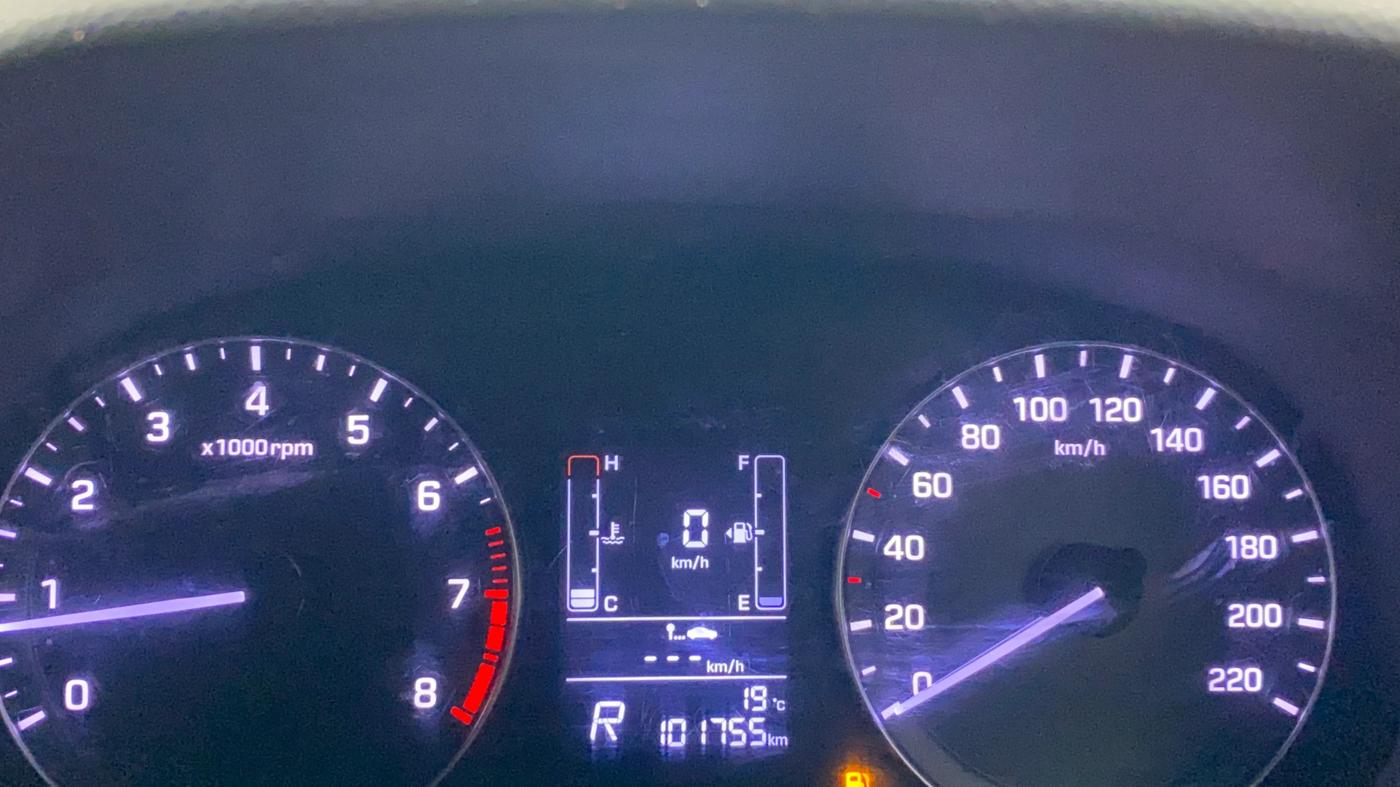 2016 Hyundai Creta SX PLUS AT 1.6 PETROL, Petrol, Automatic, 1,01,829 km, Odometer Image