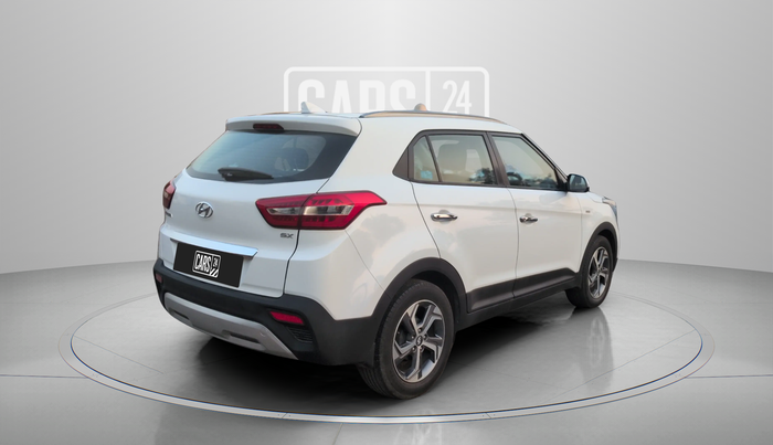 2019 Hyundai Creta SX AT 1.6 PETROL, Petrol, Automatic, 46,498 km, Right Back Diagonal
