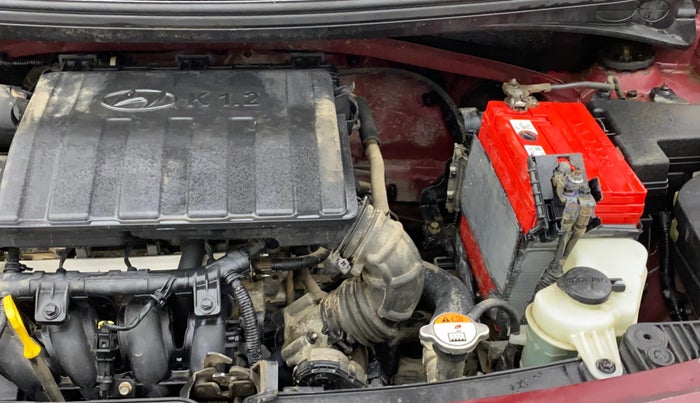 2014 Hyundai Grand i10 SPORTZ 1.2 KAPPA VTVT, Petrol, Manual, 65,360 km, Engine View - Left