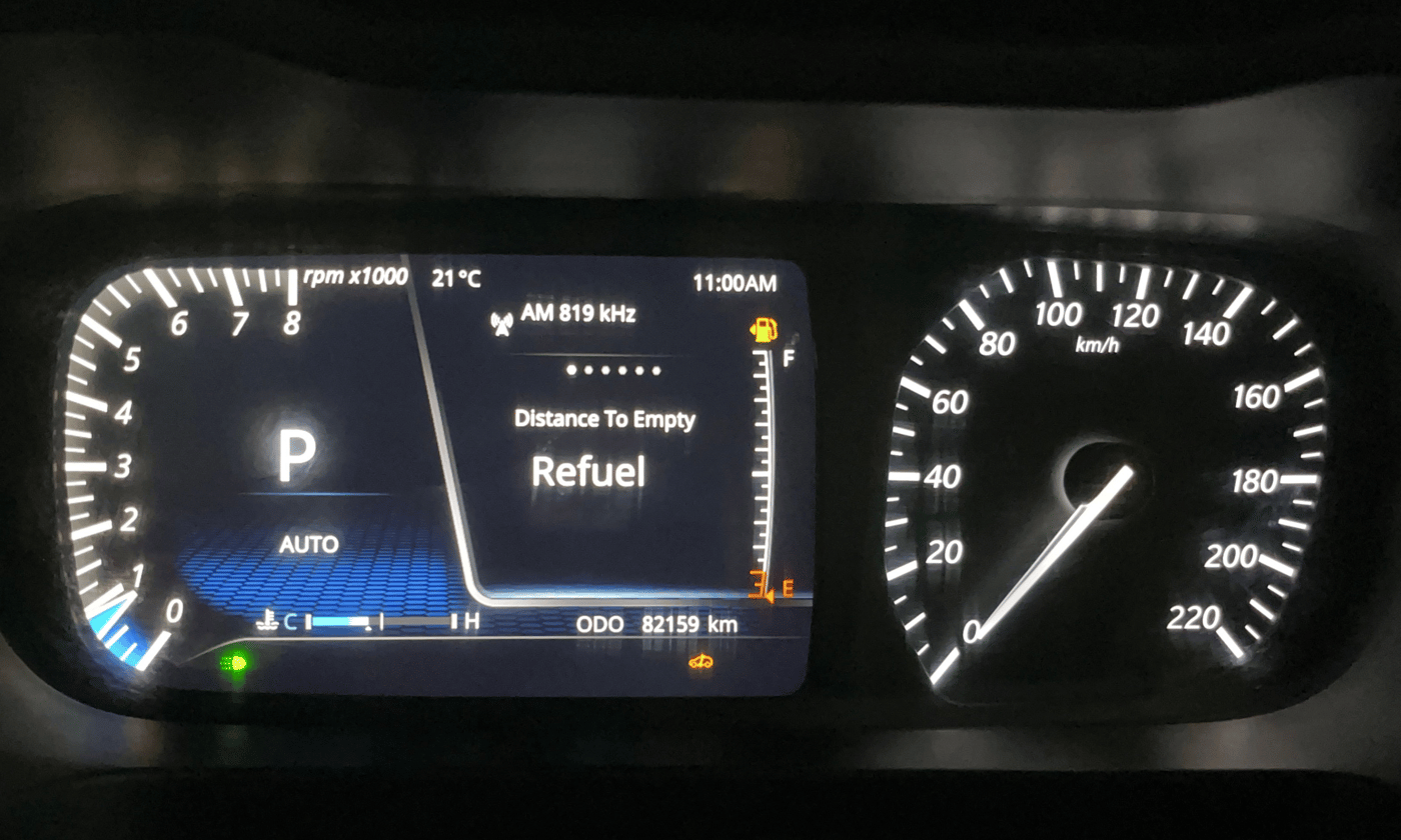 2023 Tata ALTROZ XZA PLUS, Petrol, Automatic, 82,235 km, Odometer Image