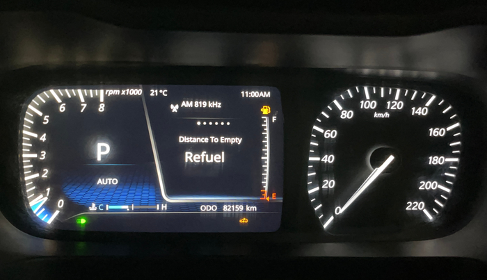 2023 Tata ALTROZ XZA PLUS, Petrol, Automatic, 82,153 km, Odometer Image