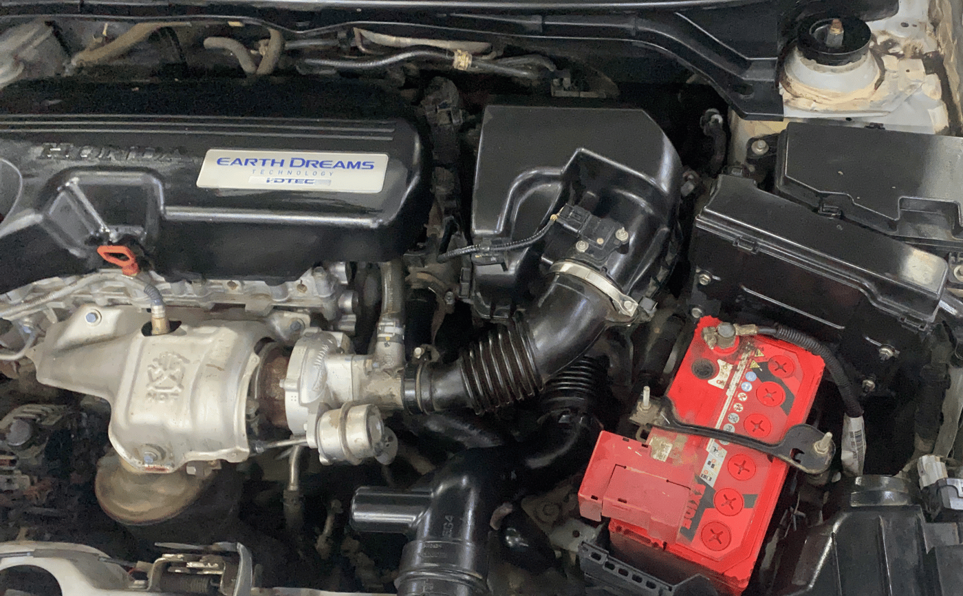2018 Honda Amaze 1.5L I-DTEC V CVT, Diesel, Automatic, 89,202 km, Engine View - Left