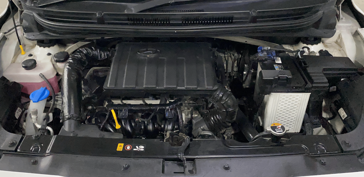 2022 Hyundai GRAND I10 NIOS SPORTZ 1.2 KAPPA VTVT, Petrol, Manual, 96,080 km, Engine View