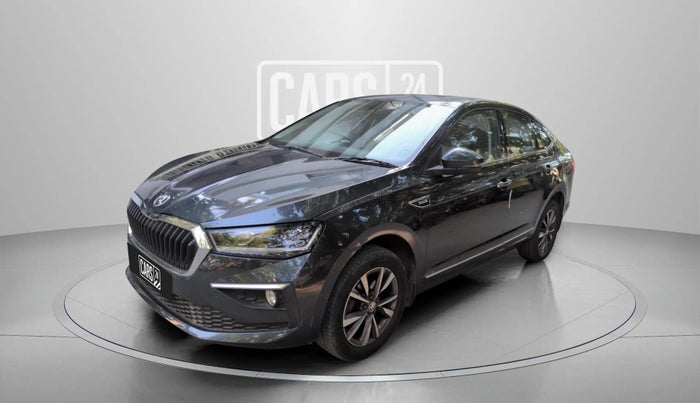 2023 Skoda SLAVIA STYLE 1.0L TSI AT, Petrol, Automatic, 45,216 km, Left Front Diagonal