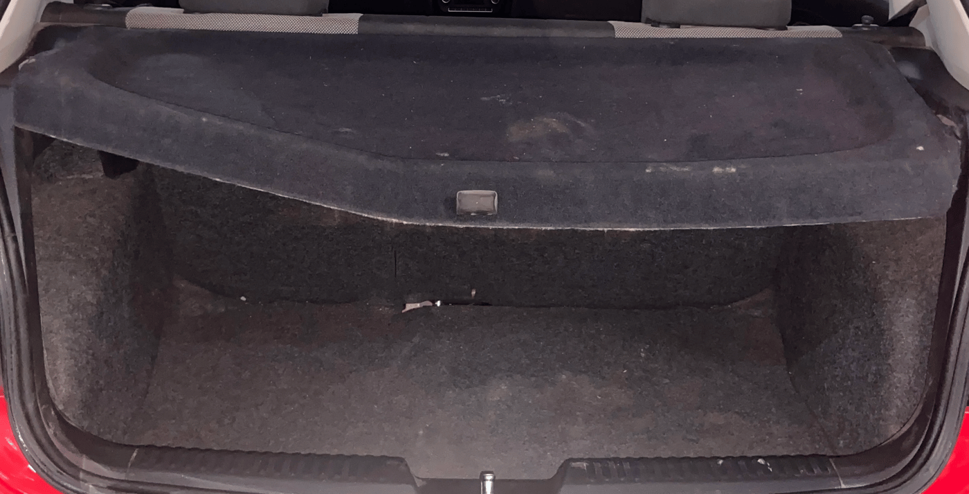 2016 Volkswagen Polo GT TSI AT, Petrol, Automatic, 1,29,229 km, Boot Inside
