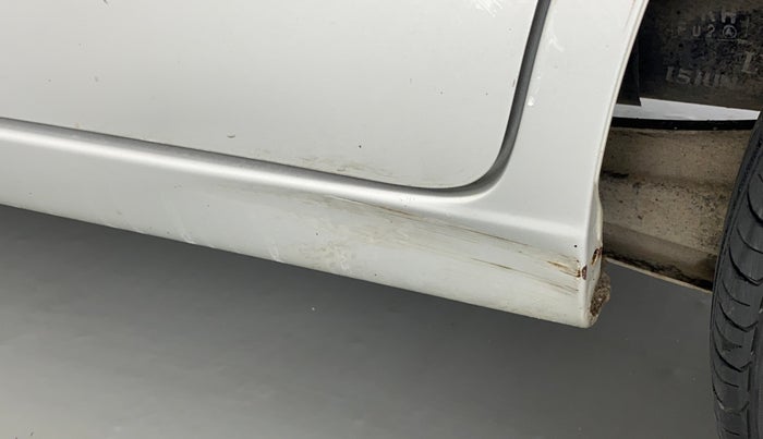 2011 Maruti Wagon R 1.0 LXI CNG, CNG, Manual, 42,228 km, Left running board - Slightly dented