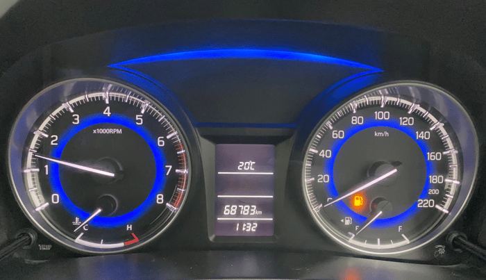 2015 Maruti Baleno DELTA PETROL 1.2, Petrol, Manual, 68,782 km, Odometer Image