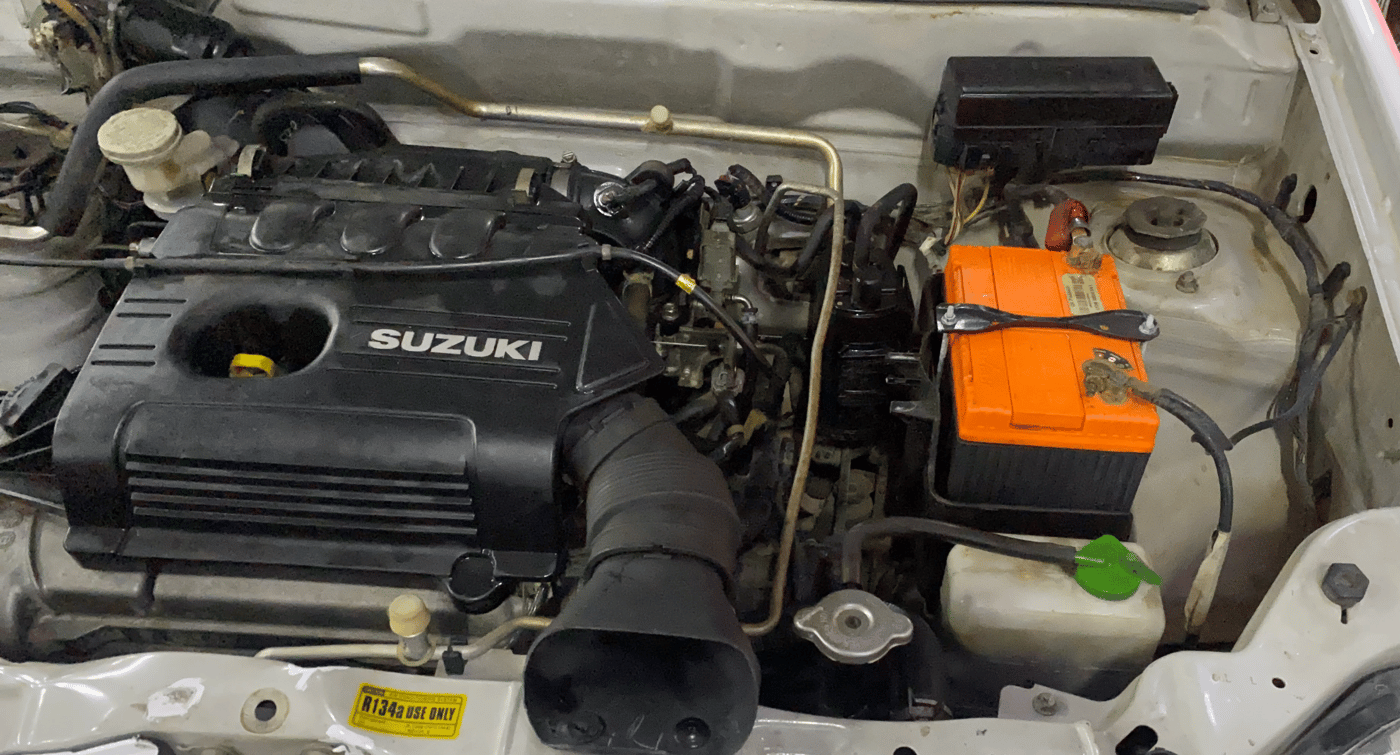 2014 Maruti Alto K10 LXI, Petrol, Manual, 81,246 km, Engine View - Left