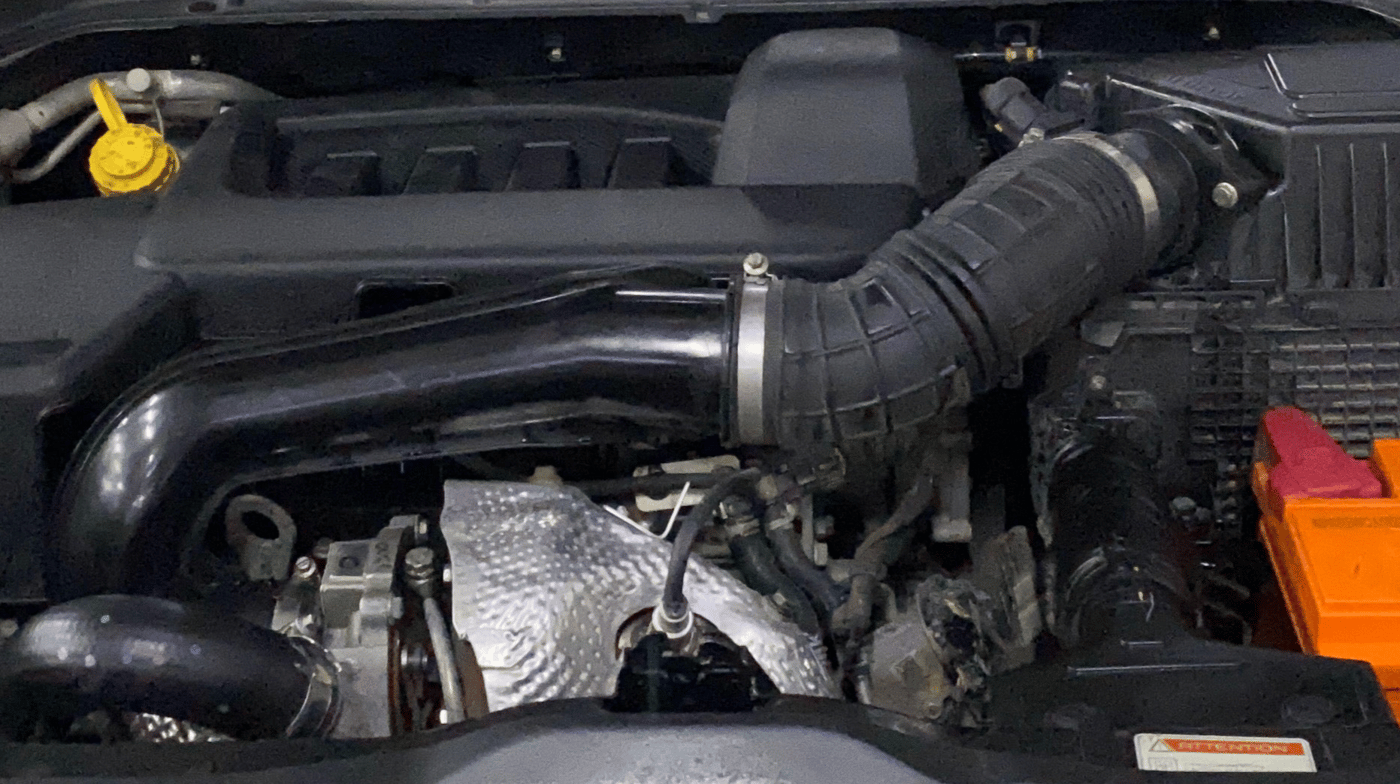 2021 Mahindra XUV300 W6 1.5 DIESEL AMT, Diesel, Automatic, 94,620 km, Engine View
