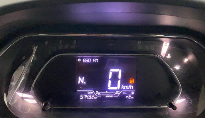 2020 Tata Tiago XZA PLUS PETROL, Petrol, Automatic, 57,432 km, Odometer Image