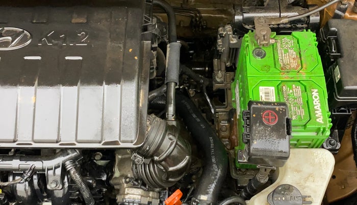 2014 Hyundai Grand i10 ASTA AT 1.2 KAPPA VTVT, Petrol, Automatic, 39,542 km, Engine View - Left