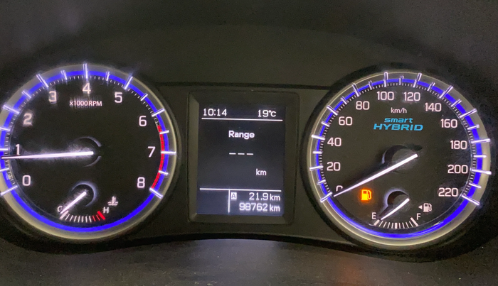 2022 Maruti S Cross ZETA 1.5, Petrol, Manual, 98,740 km, Odometer Image