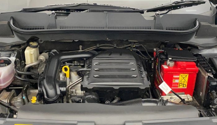 2022 Skoda KUSHAQ AMBITION 1.0L TSI AT, Petrol, Automatic, 29,310 km, Engine View