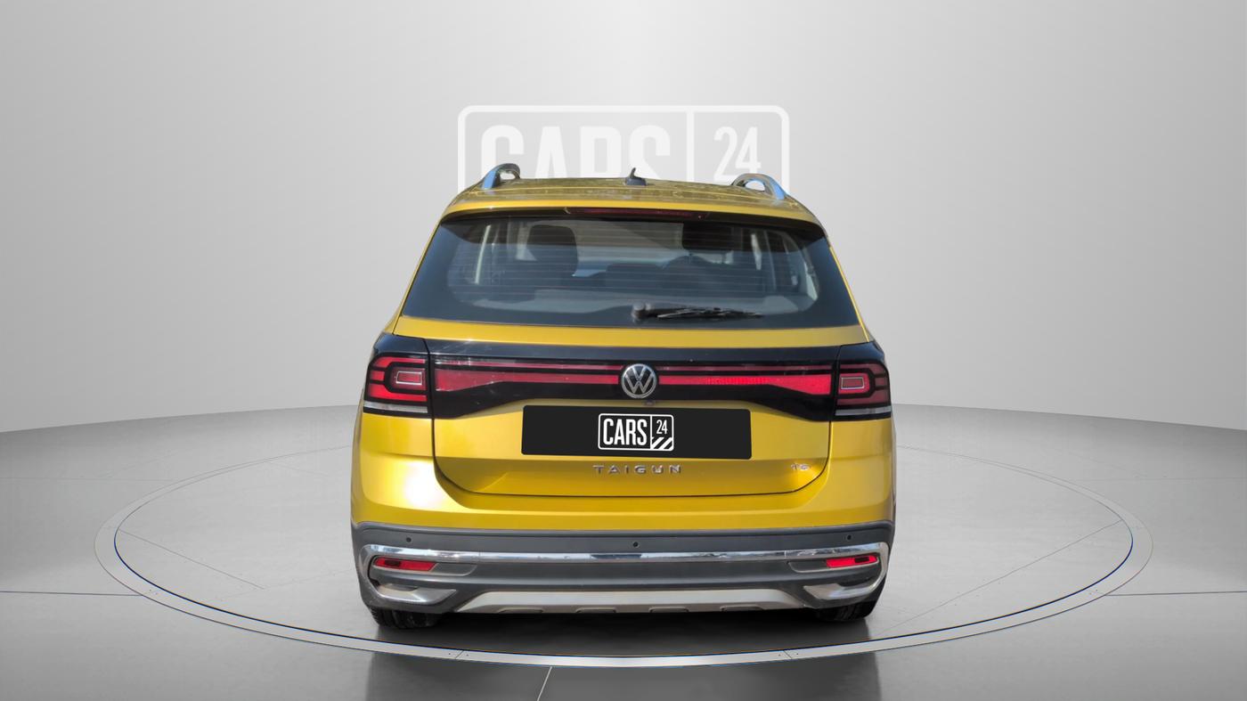 2022 Volkswagen TAIGUN HIGHLINE 1.0 TSI AT, Petrol, Automatic, 38,709 km, Back/Rear