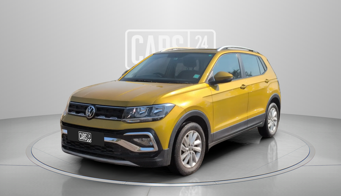 2022 Volkswagen TAIGUN HIGHLINE 1.0 TSI AT, Petrol, Automatic, 38,709 km, Left Front Diagonal
