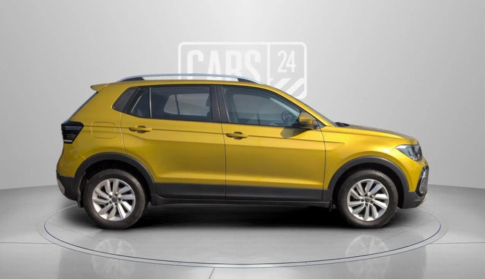 2022 Volkswagen TAIGUN HIGHLINE 1.0 TSI AT, Petrol, Automatic, 38,709 km, Right Side View
