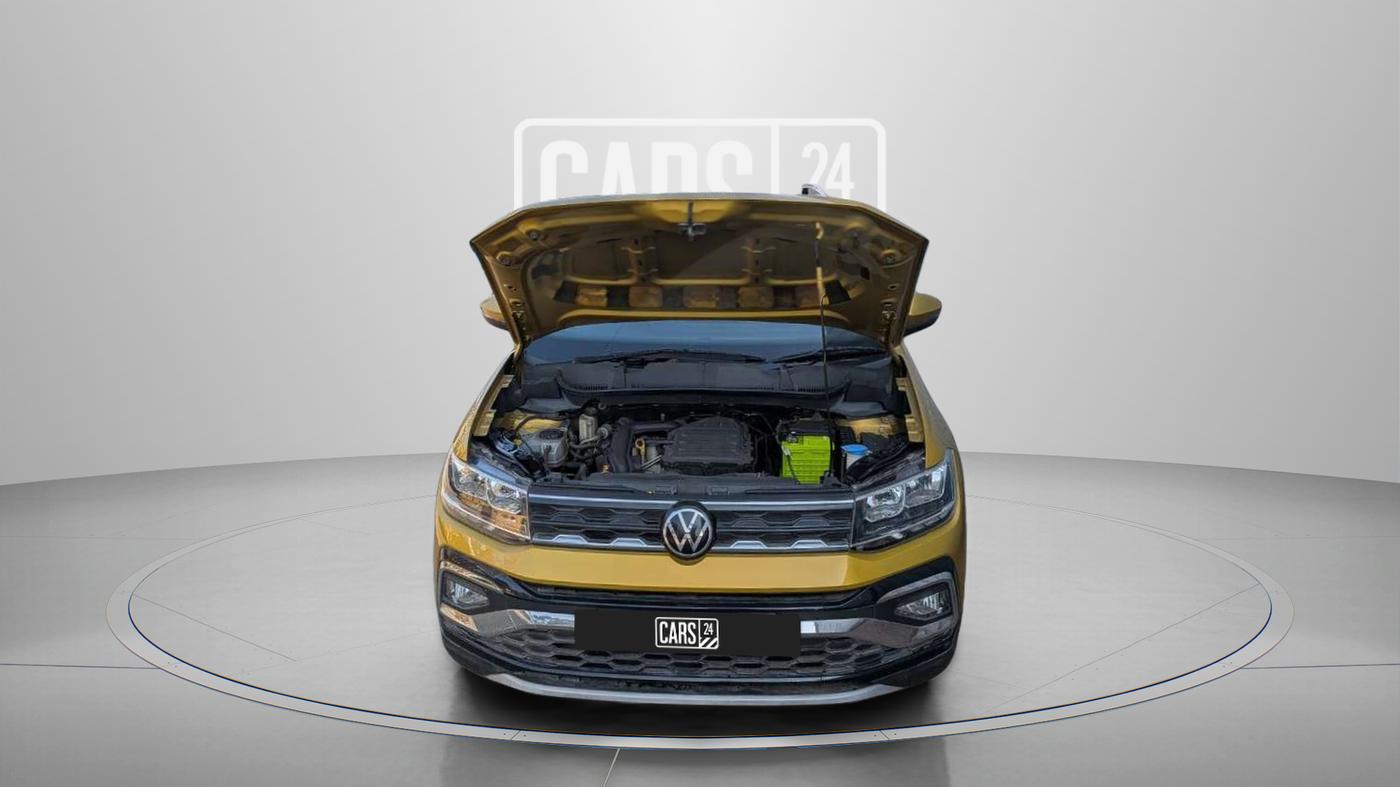 2022 Volkswagen TAIGUN HIGHLINE 1.0 TSI AT, Petrol, Automatic, 38,709 km, Open Bonet
