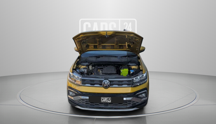 2022 Volkswagen TAIGUN HIGHLINE 1.0 TSI AT, Petrol, Automatic, 38,709 km, Open Bonet