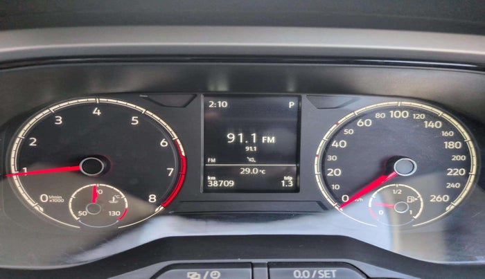 2022 Volkswagen TAIGUN HIGHLINE 1.0 TSI AT, Petrol, Automatic, 38,709 km, Odometer Image
