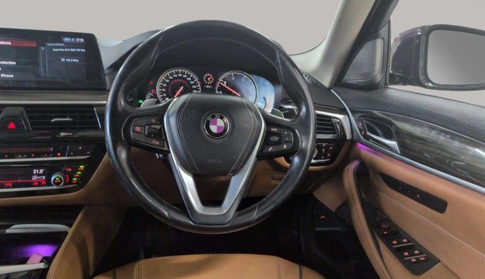 2017 BMW 5 Series 520D LUXURY LINE, Diesel, Automatic, 55,493 km, Steering Wheel Close Up