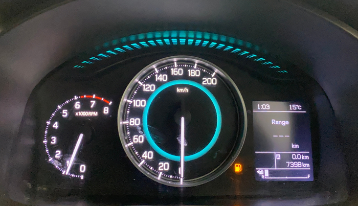 2024 Maruti IGNIS ALPHA 1.2, Petrol, Manual, 7,376 km, Odometer Image