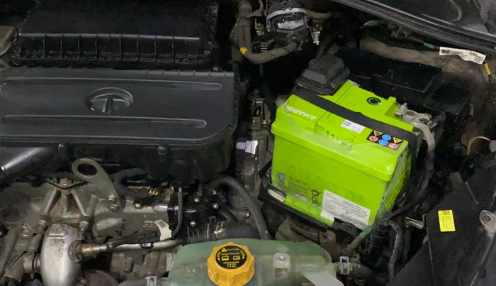 2021 Tata TIGOR XZA PLUS PETROL, Petrol, Automatic, 66,737 km, Engine View - Left