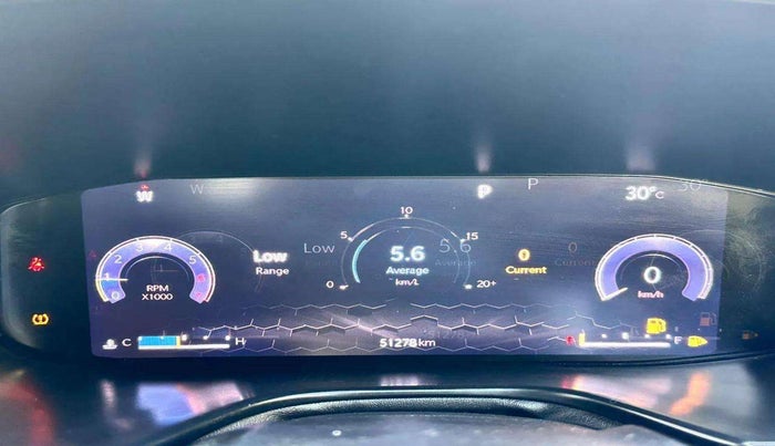 2021 Jeep Compass MODEL S (O) 1.4 PETROL DCT, Petrol, Automatic, 51,279 km, Odometer Image