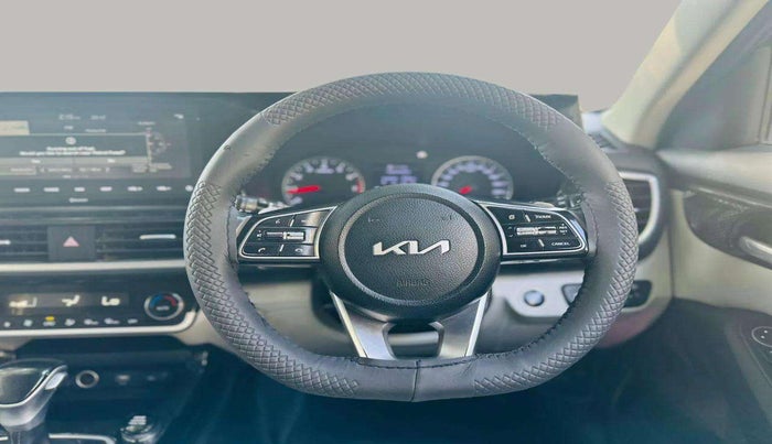 2023 KIA SELTOS  HTX IVT G, Petrol, Automatic, 39,263 km, Steering Wheel Close Up