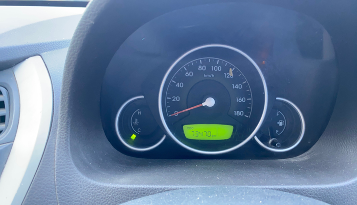 2017 Hyundai Eon MAGNA +, Petrol, Manual, 73,434 km, Odometer Image