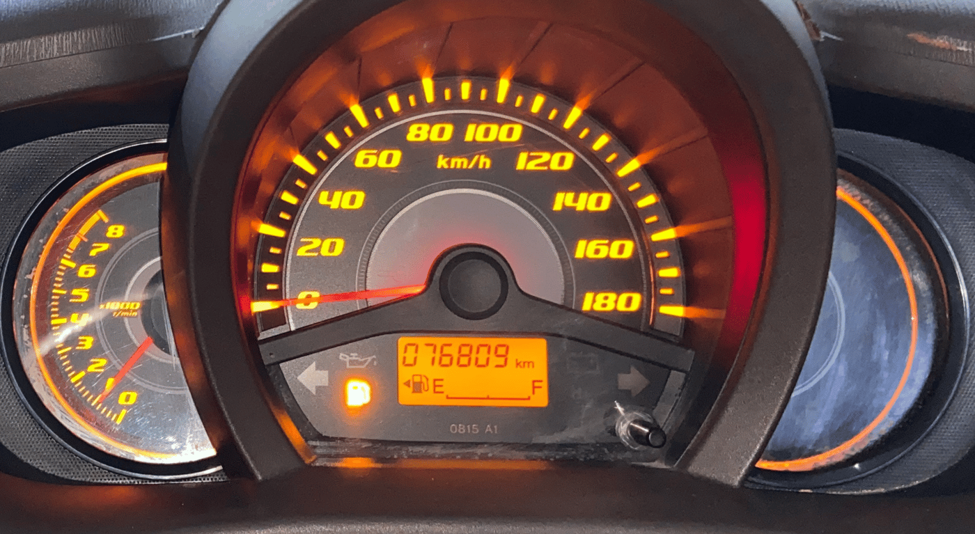 2013 Honda Amaze 1.2L I-VTEC EX, Petrol, Manual, 76,828 km, Odometer Image