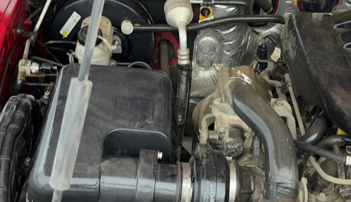 2022 Mahindra Thar LX PETROL HT 4WD AT, Petrol, Automatic, 16,555 km, Engine View - Right