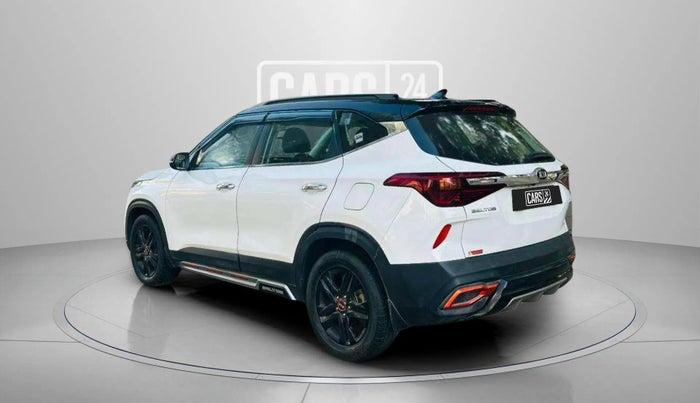 2021 KIA SELTOS HTX ANNIVERSARY EDITION 1.5 PETROL IVT, Petrol, Automatic, 36,010 km, Left Back Diagonal