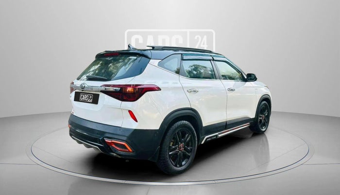 2021 KIA SELTOS HTX ANNIVERSARY EDITION 1.5 PETROL IVT, Petrol, Automatic, 36,010 km, Right Back Diagonal