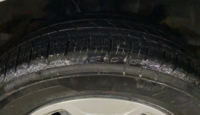 2023 Tata TIGOR XMA PETROL, Petrol, Automatic, 10,177 km, Left Front Tyre Tread