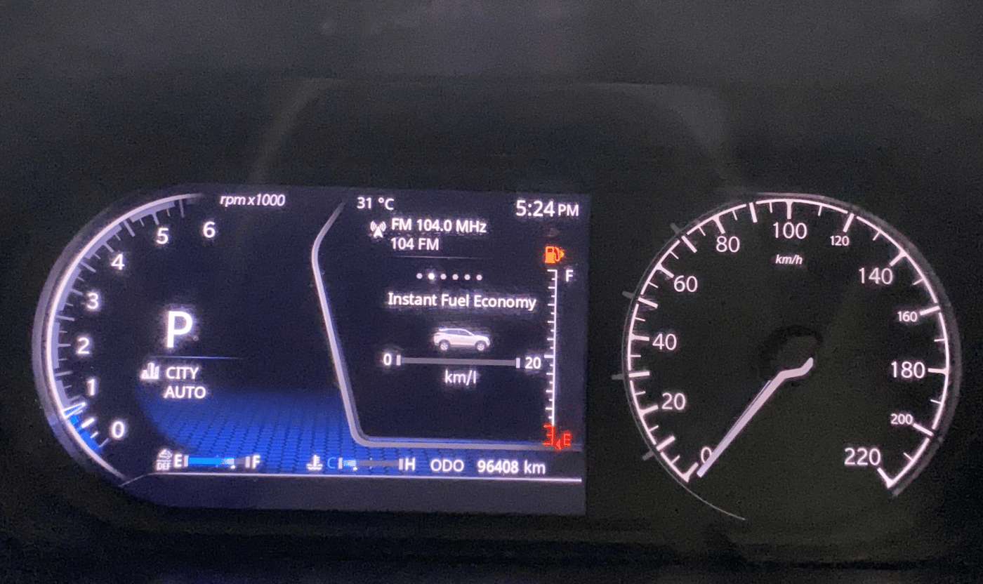 2020 Tata Harrier XZA 2.0L, Diesel, Automatic, 96,405 km, Odometer Image