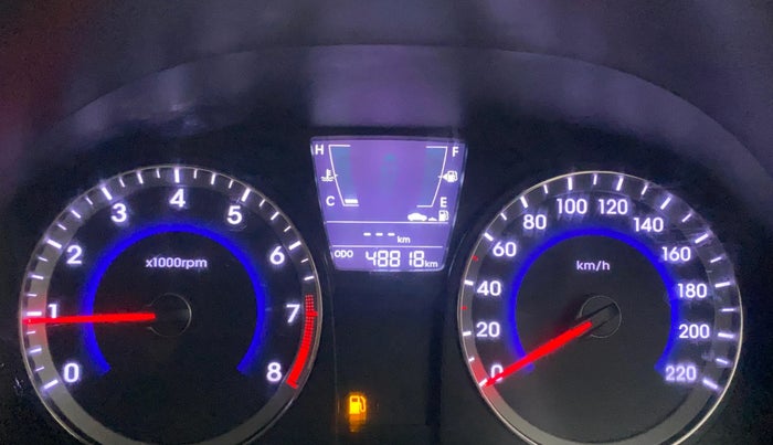 2016 Hyundai Verna 1.6 VTVT SX, Petrol, Manual, 48,818 km, Odometer Image