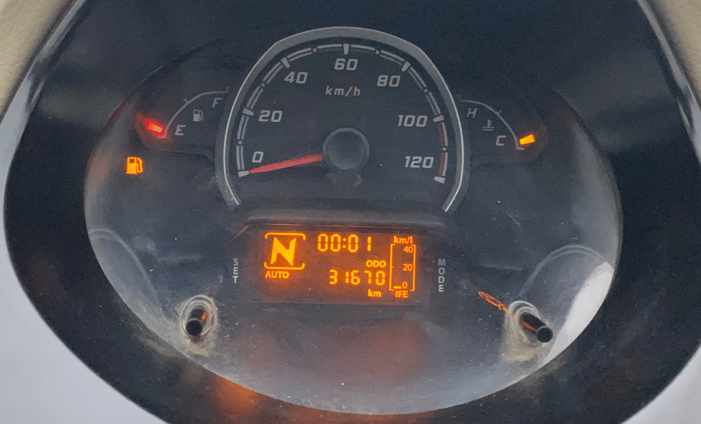 2017 Tata Nano TWIST XTA, Petrol, Automatic, 31,661 km, Odometer Image