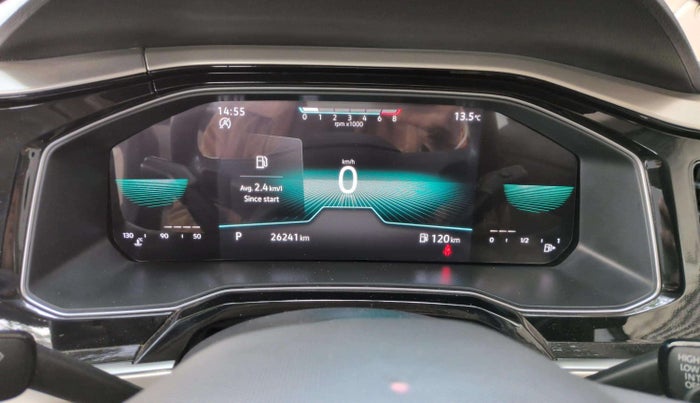 2022 Volkswagen VIRTUS TOPLINE TSI 1.0 AT, Petrol, Automatic, 26,244 km, Odometer Image