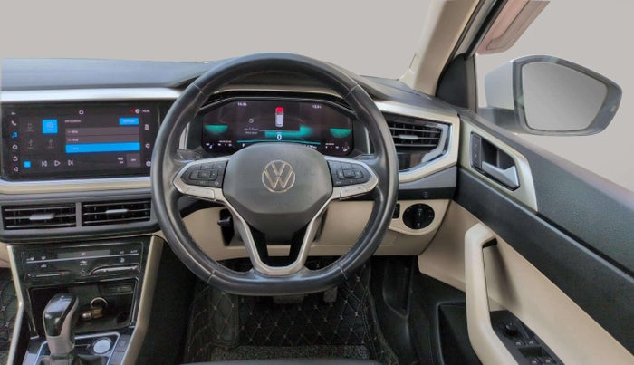 2022 Volkswagen VIRTUS TOPLINE TSI 1.0 AT, Petrol, Automatic, 26,244 km, Steering Wheel Close Up