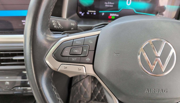 2022 Volkswagen VIRTUS TOPLINE TSI 1.0 AT, Petrol, Automatic, 26,244 km, Adaptive Cruise Control