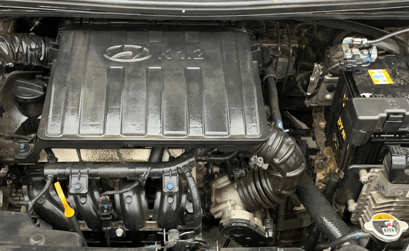 2021 Hyundai GRAND I10 NIOS SPORTZ AMT 1.2 KAPPA VTVT, Petrol, Automatic, 46,657 km, Engine View