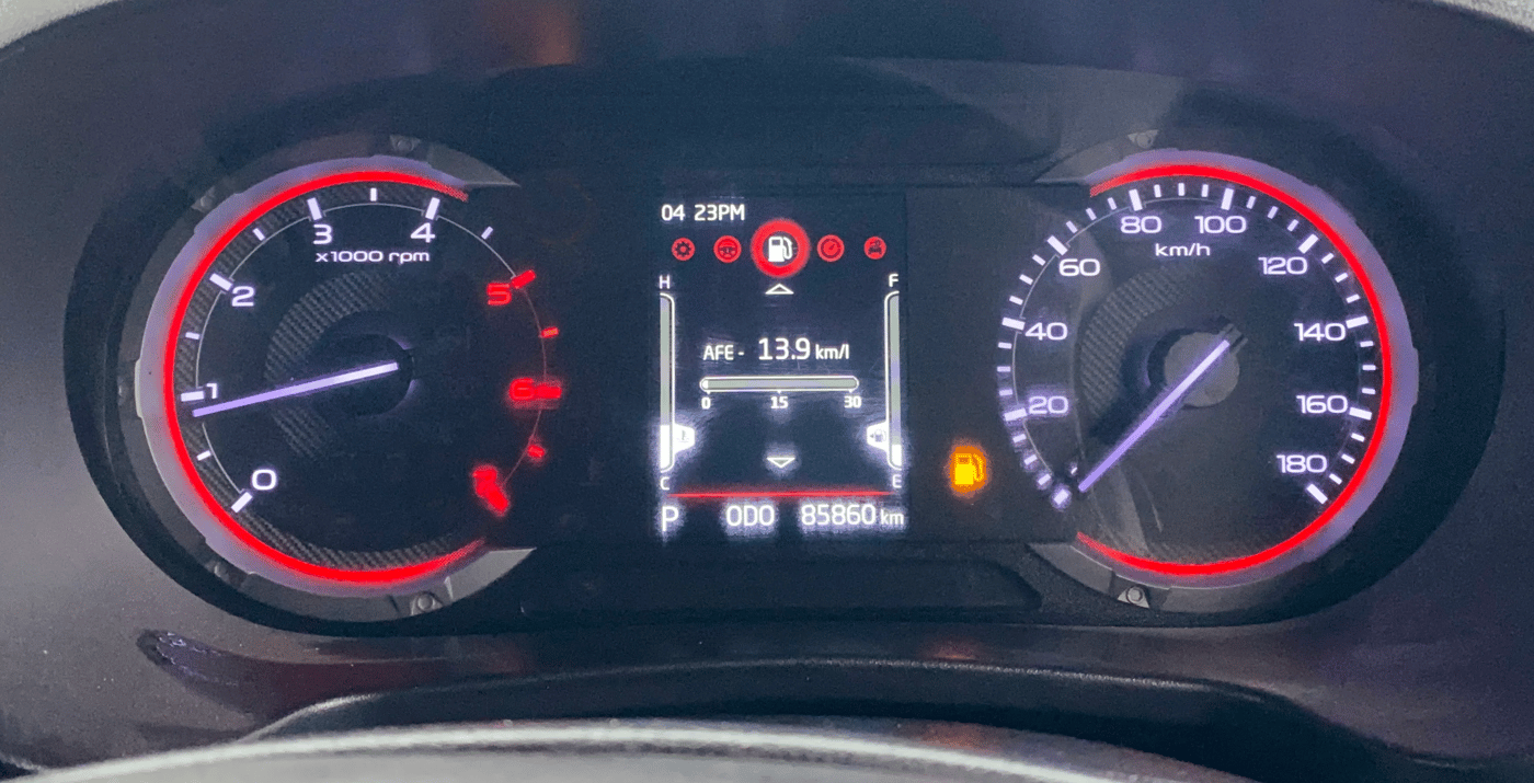 2021 Mahindra Thar LX D AT 4WD HT, Diesel, Automatic, 85,850 km, Odometer Image