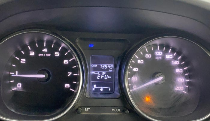 2019 Tata Tiago XZ PLUS PETROL, Petrol, Manual, 73,510 km, Odometer Image