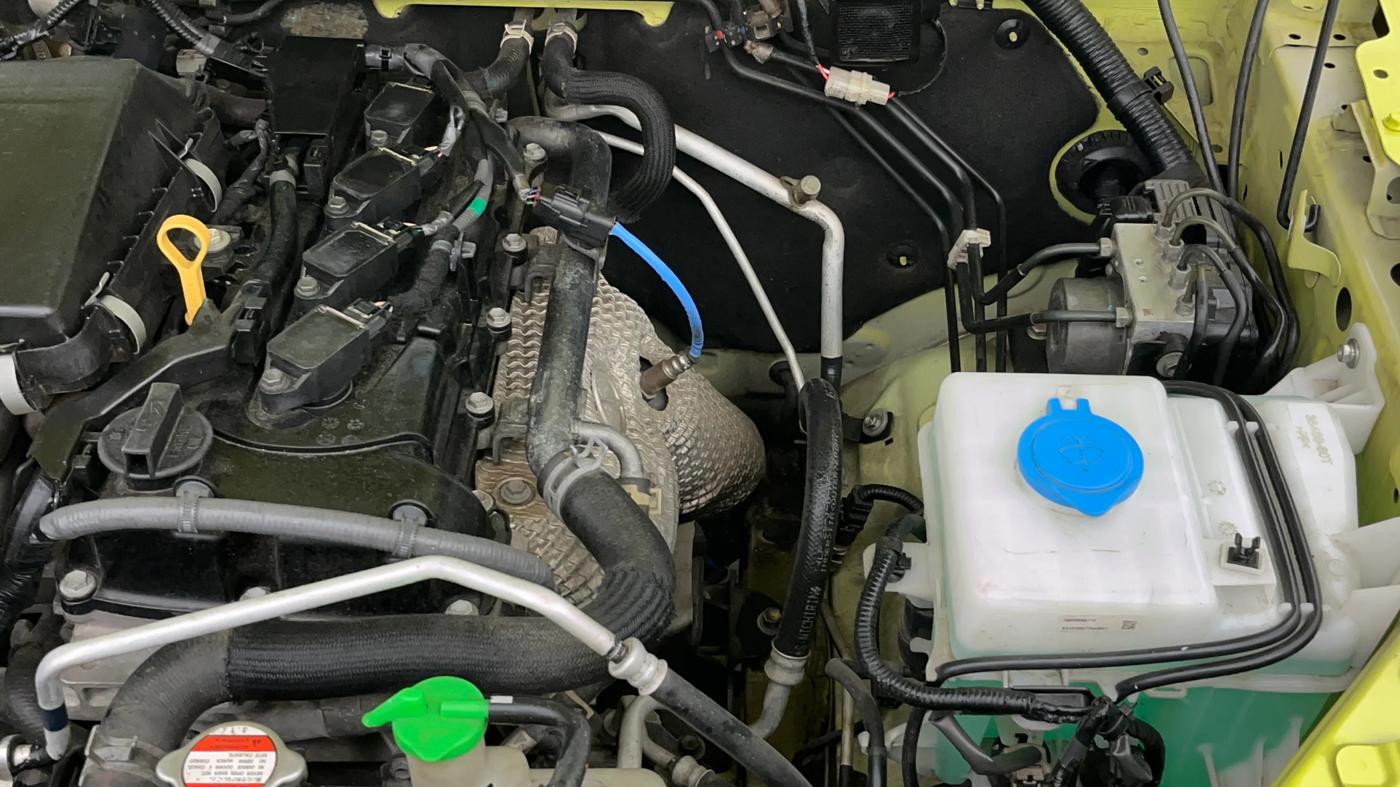 2025 Maruti JIMNY ALPHA ALL GRIP PRO AT, Petrol, Automatic, 2,589 km, Engine View - Left