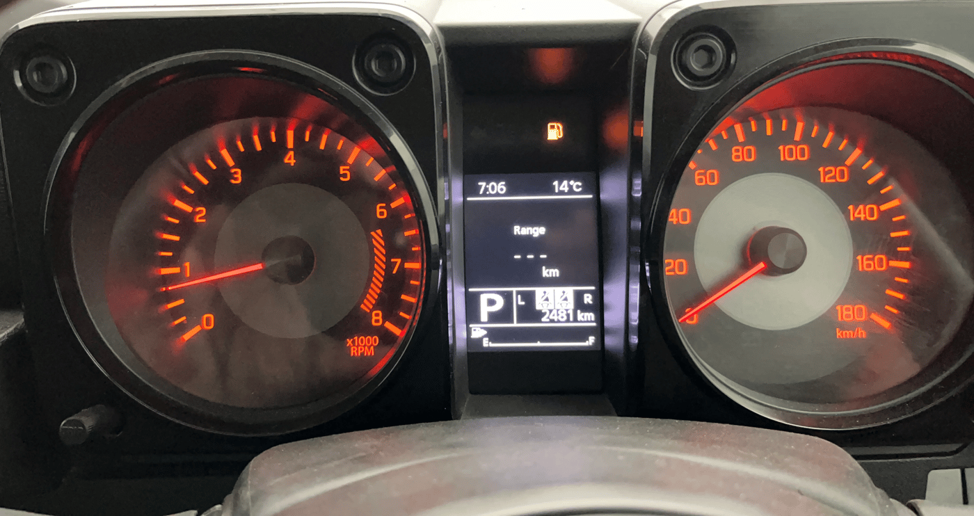 2025 Maruti JIMNY ALPHA ALL GRIP PRO AT, Petrol, Automatic, 2,589 km, Odometer Image