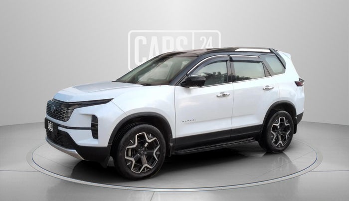 2025 Tata Safari ACCOMPLISHED PLUS 6 STR DUAL TONE AT, Diesel, Automatic, 6,964 km, Left Front Diagonal