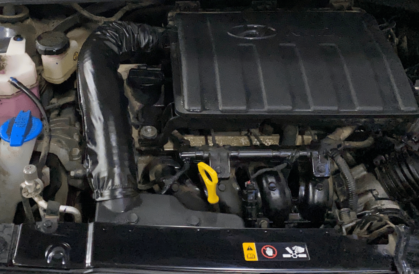 2022 Hyundai GRAND I10 NIOS SPORTZ 1.2 KAPPA VTVT, Petrol, Manual, 23,578 km, Engine View - Right